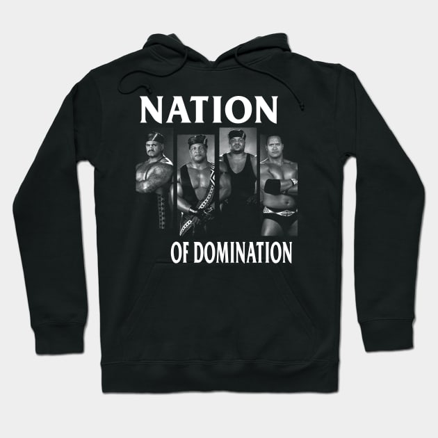 Nation Of Domination Hoodie by WithinSanityClothing